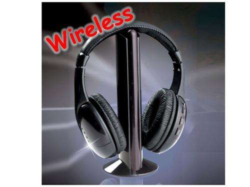 WIRELESS EARPHONES AUDIO-MP3-TV-PC-CD-DVD