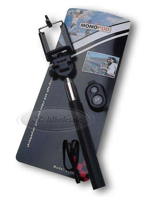 Selfie Stick with Bluetooth wireless remote