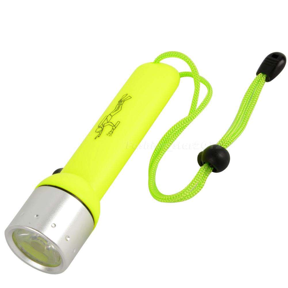 Professional flashlight for diving 3w