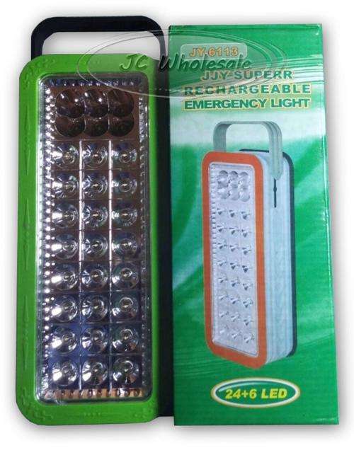 LED Rechargeable Emergency Light With Built in Battery "Low Postage"