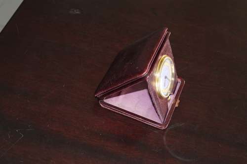 CYMA Good Hope Lever 8 Day Travelling Alarm