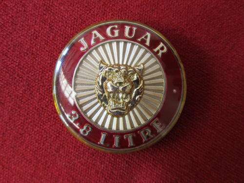 JAGUAR GRILLE/HOOD BADGE 3.8S MKII 1963-1968
