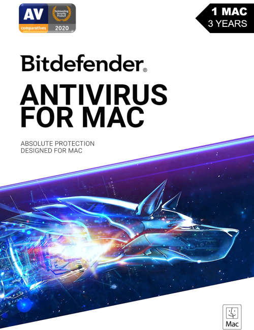 Bitdefender Antivirus for MAC - 2021 - 1MAC | 3 Years