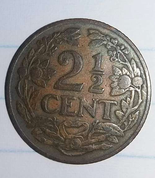 1918 - 2 1/2 CENTS - NETHERLANDS