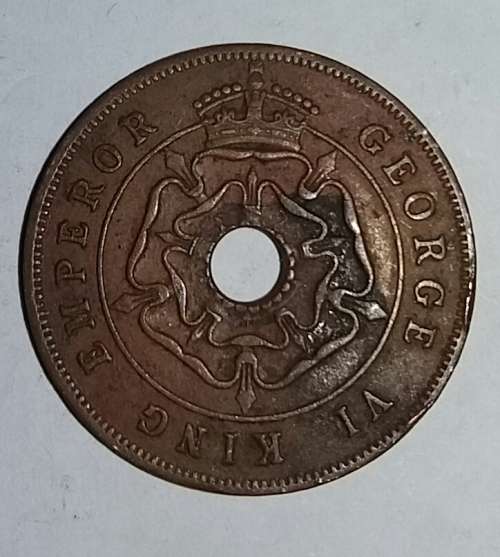 1943 - ONE PENNY - SOUTHERN RHODESIA