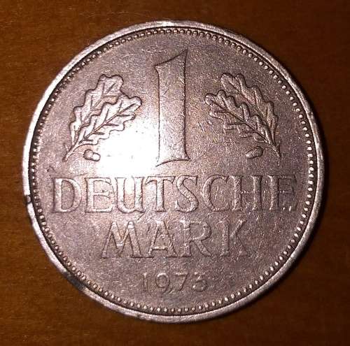 1973 F - 1 DEUTSCHE MARK - GERMANY