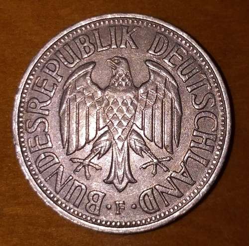 1973 F - 1 DEUTSCHE MARK - GERMANY