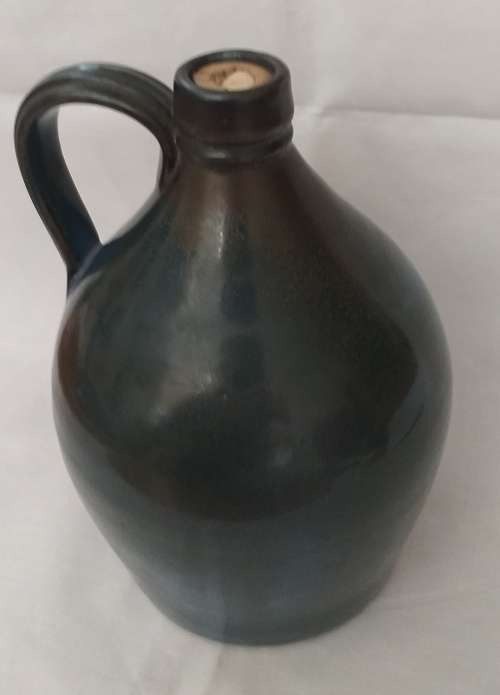 BUCHAN PORTOBELLO STONEWARE DECANTER (CIRCA 1972)