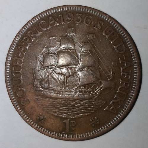 1936 - 1 PENNY - Union of South Africa