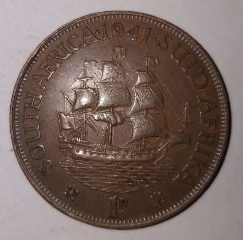 1941 - 1 PENNY - Union of South Africa