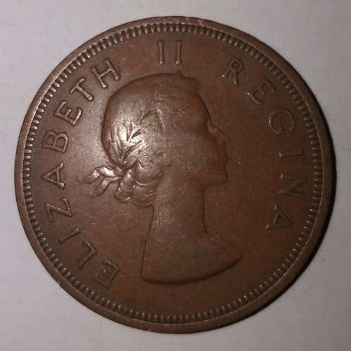 1953 - 1 PENNY - Union of South Africa