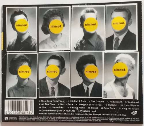 CD - GREEN DAY - NIMROD [VG+]