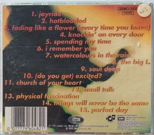 CD - ROXETTE - JOYRIDE