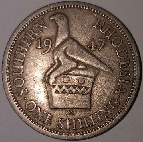1947 - 1 SHILLING - RHODESIA