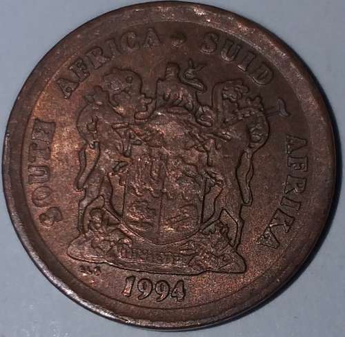 1994 - 1 CENT COIN - SOUTH AFRICA