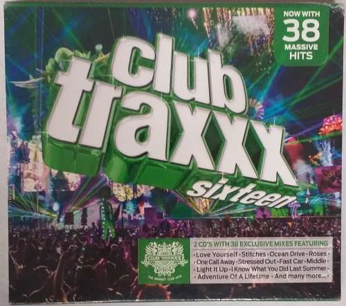 CD`S - SET X 2 - VARIOUS - CLUB TRAXXX - SIXTEEN - STILL SEALED