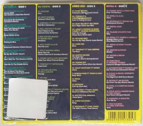 CD'S - SET X 4 - BUMP - VARIOUS - DJ COSTA / CHRIS SEN / ROYAL K - STILL SEALED