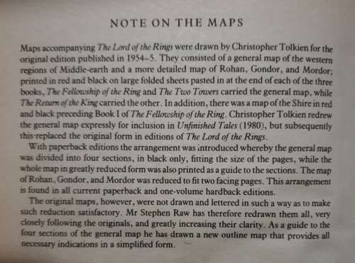 THE LORD OF THE RINGS - TRILOGY - JRR TOLKIEN [PAPERBACK] 1995