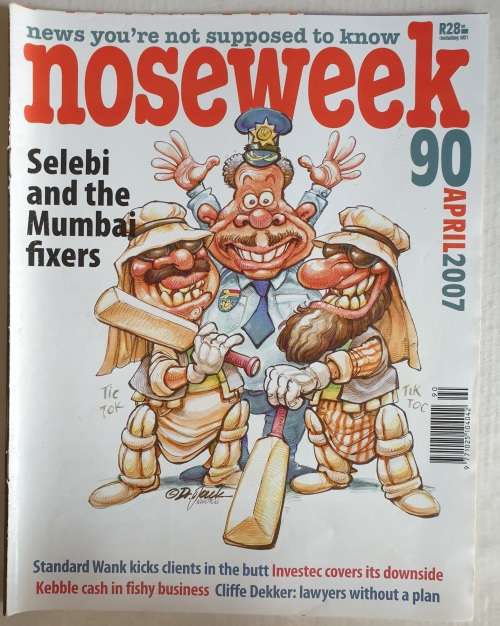 NOSEWEEK MAGAZINE - ISSUE 90 - APRIL 2007 - CONTROVERSIAL