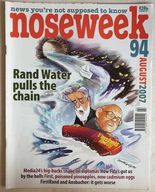 NOSEWEEK MAGAZINE - ISSUE 94 - AUGUST 2007 - CONTROVERSIAL