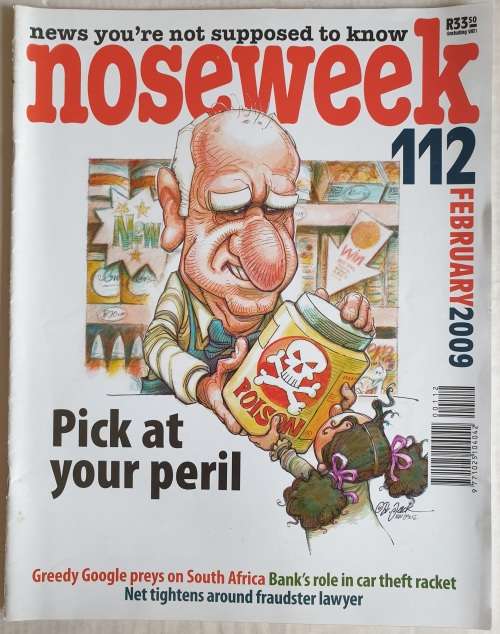 NOSEWEEK MAGAZINE - ISSUE 112 - FEBRUARY 2009 - CONTROVERSIAL