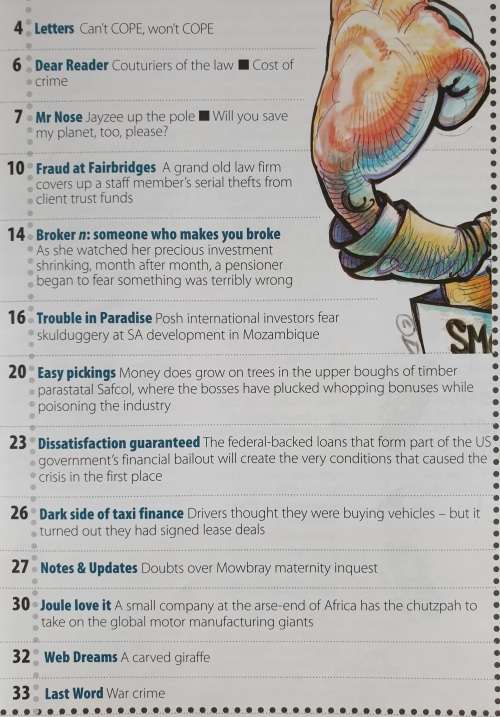 NOSEWEEK MAGAZINE - ISSUE 113 - MARCH 2009 - CONTROVERSIAL