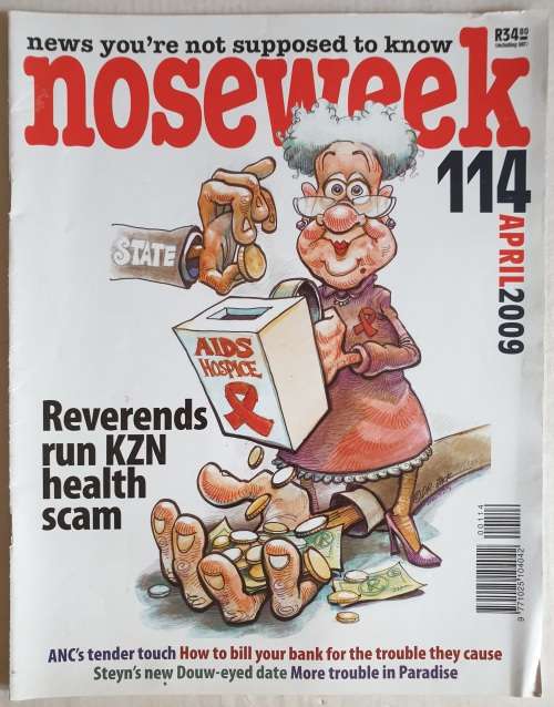 NOSEWEEK MAGAZINE - ISSUE 114 - APRIL 2009 - CONTROVERSIAL