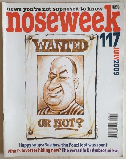 NOSEWEEK MAGAZINE - ISSUE 117 - JULY 2009 - CONTROVERSIAL