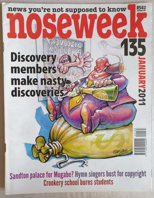 NOSEWEEK MAGAZINE - ISSUE 135 - JANUARY 2011 - CONTROVERSIAL