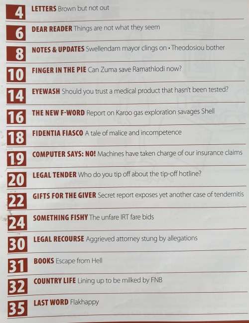 NOSEWEEK MAGAZINE - ISSUE 139 - MAY 2011 - CONTROVERSIAL