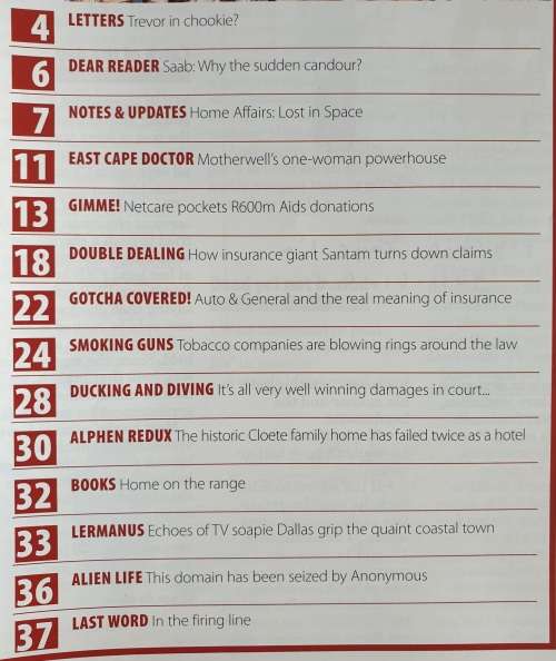 NOSEWEEK MAGAZINE - ISSUE 141 - JULY 2011 - CONTROVERSIAL