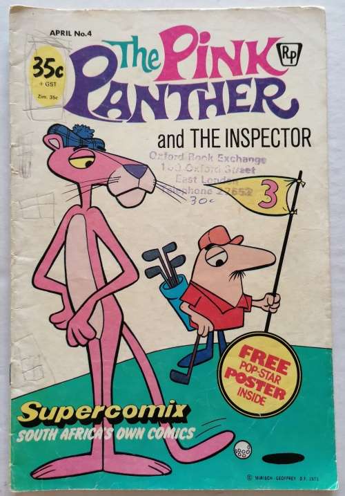 SUPERCOMIX - THE PINK PANTHER - NO. 4 (1983) [NO POSTER]