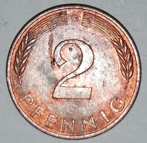 1981 G - TWO PFENNIG - GERMANY