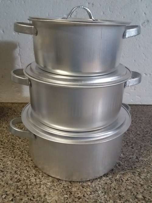 6PCS POTS ALUMINIUM SET