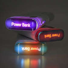 20000 mAh triple USB lcd Digital Display  Led Lamp Power Bank