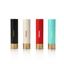Remax Power Bank 2500mah Bullet shell Powerbank battery external Backup