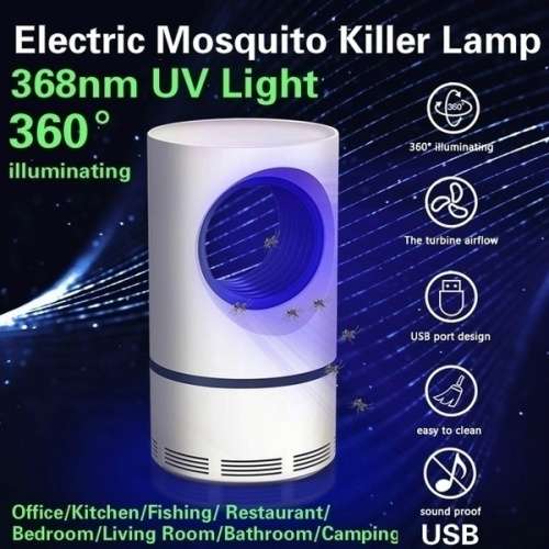 HIGH EFFICIENCY ELECTRONIC MOSQUITO KILLER Safe Energy Power Saving  Anti Mosquito Light