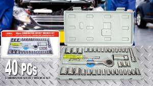 40 PCS COMBINATION SOCKET WRENCH SET
