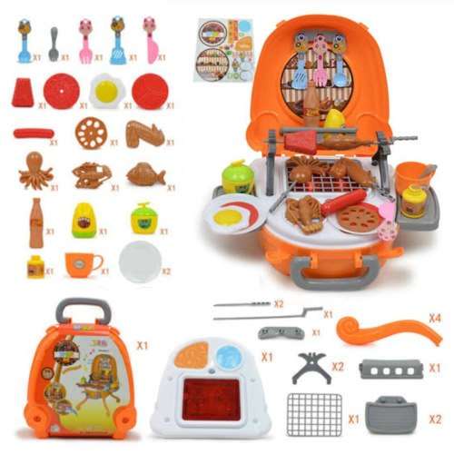 Creative Toys & Activities 39Pcs Barbecue Game BBQ Grill Set ...