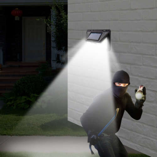 50 led Solar Induction Wall Light with Sensor 1828B