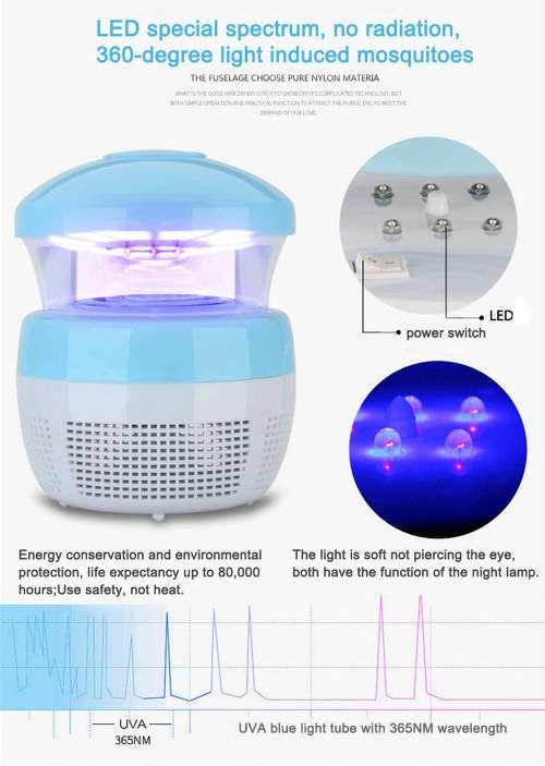 Mosquitoes Killing Device Mushroom Shape Usb Mosquito Killer Lamp Electric Mosquito Repellent .
