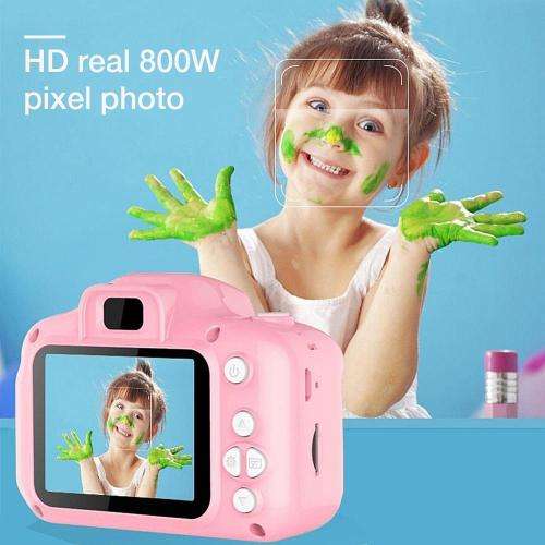 Andoer Kids Camera Rechargeable Children Creative Camera 8MP 1080P 2 inch LCD Screen Digital Video