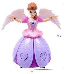 Dancing Angle Girl Robot with Lights and Music AUTO TURNING WHEN MEETING ANY OBSTACLE