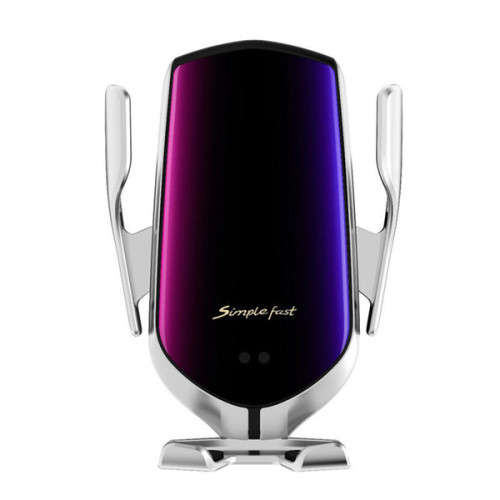 R1 10W Wireless Infrared Sensor Car Charger Phone Holder