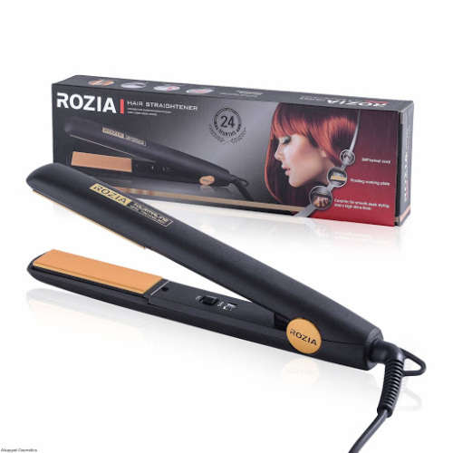ROZIA HAIR STRAIGHTENER NEW VERSION CERAMIC FOR SMOOTH SLEEK STYLING AND A HIGH SHINE FINISH