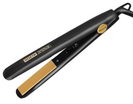 ROZIA HAIR STRAIGHTENER NEW VERSION CERAMIC FOR SMOOTH SLEEK STYLING AND A HIGH SHINE FINISH