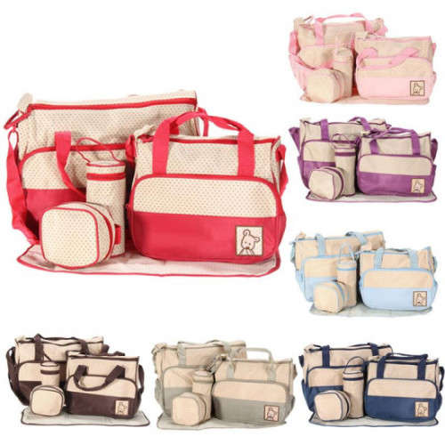 NAPPY BAGS 5pcs sets