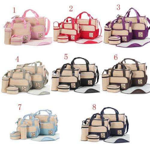 NAPPY BAGS 5pcs sets