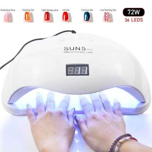54W PROFESSIONAL GEL POLISH  LED NAIL DRYER LAMP