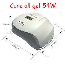 54W PROFESSIONAL GEL POLISH  LED NAIL DRYER LAMP